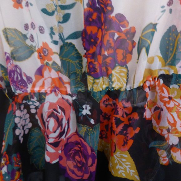 Gorgeous H&M Conscious Collection Floral Kimono Style Top - Picture 6 of 6
